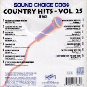 Sound Choice CDG - Foundation Singles - ClassicCountry 