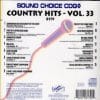 sc8179 - Country Hits vol 33
