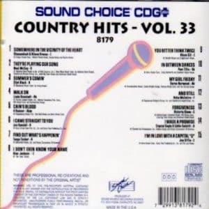 sc8179 - Country Hits vol 33