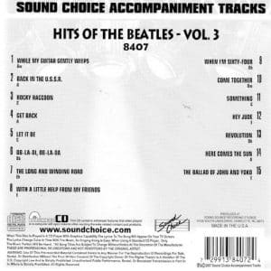 sc8407 - Hits Of The Beatles vol 3
