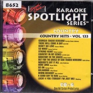 sc8652 - Country Hits vol 133