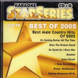 sc2494R - Best Male Country Hits Of 2005