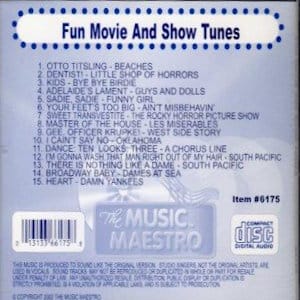 MM6175 - Fun Movie And Show Tunes