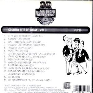 mm6296 - Country Hits Of Today vol 3