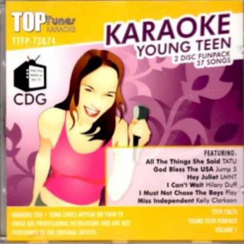 TTFP-73-74 Top Tunes Funpack 37 Songs Karaoke