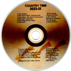 Country Time 2023 IX September