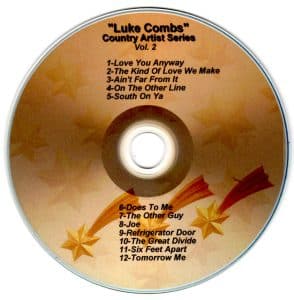 2023 - Country Time Artist Series - Luke Combs Vol. 2 Love You Anyway The Kind Of Love We Make Ain't Far From It On The Other Line South On Ya Does To Me The Other Guy Joe Refrigerator Door The Great Divide Six Feet Apart Tomorrow Me