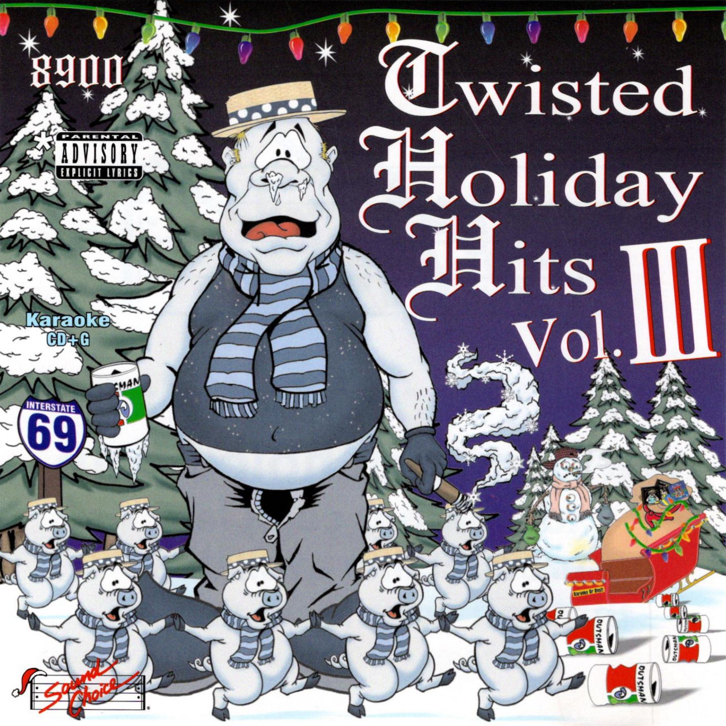 その他 Group Groove WINTER08 CD&DVD sc8900 – Twisted Christmas Hits III – Karaoke Korner
